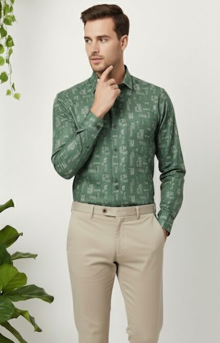 Casual Shirt Green